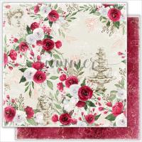 Лист двусторонней бумаги "Antique garden" к коллекции Antique garden, 190гр, 30,5*30,5см, SS15062020-2, от Summer Studio