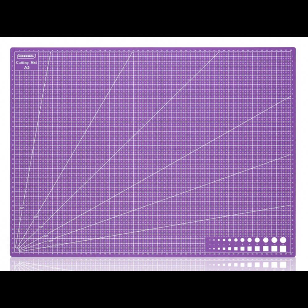 Коврик (мат) для резки "Фиолетовый"  А4 (22*30 см)