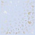 Лист односторонней бумаги с фольгированием Golden Dill Purple от Фабрика Декору, 30,5 х 30,5 см (брак окраски)