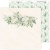1/2 Набора двусторонней бумаги Greenery от Lemoncraft, 20,32х20,32 см, 6 листов, плотность 250 гр/м2