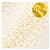 Лист кальки (веллум) с фольгированием Golden Poinsettia 30,5х30,5 см, от Fabrika Decoru