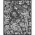 Трафарет к коллекции "AMAZONIA" от Stamperia, 20х25 см, KSTD067