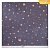 Бумага для скрапбукинга с блёстками «Сияние звёзд», 30,5х30,5 см, 180 г/м 3330266