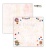 Набор двусторонней бумаги от Mona Design Папа и дочка 12 листов, 305х305мм, плотность 190 гр/м2