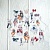 Высечки из ткани на фетровой основе Персонажи к коллекции Воображариум Тканевые высечки, Summer studio