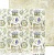 Лист двусторонней бумгаи LAVENDER BLISS - 05, 30,5x30,5cm, 250 гр/кв.м, от Craft O'Clock