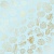 Лист односторонней бумаги с фольгированием Golden Tropical Leaves Blue от Фабрика Декору, 30,5 х 30,5 см