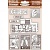 Штамп на резиновой основе к коллекции Bauhaus от Stamperia, 14x18 см, WTKCC214