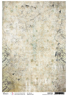 Рисовая бумага Enchanted Wizard Fabric к коллекции Wizard Academy от Ciao Bella, А4