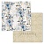 Лист двусторонней бумаги Тихая гавань 30,5х30,5 см (190 г/м), коллекция У синего моря, от Summer Studio