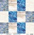 Набор двусторонней бумаги Mediterranean Heaven 15,2х15,2см, 24 листа (6 дизайнов х 4), 240 г/м от Mintay paper