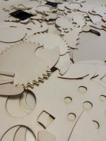 Сет заготовок для тиснения из пивного картона "Для мальчиков"