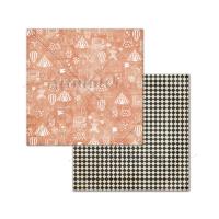 10 шт! Лист двусторонней бумаги "Circus mood" 250гр,30,5*30,5см, SS10122020-2