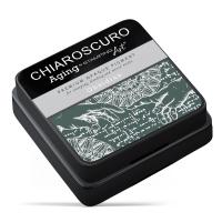 Водостойкие быстросохнущие непрозрачные чернила Chiaroscuro Aging цвет Obsidian, CiaoBella