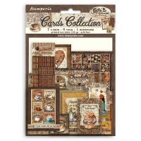Набор карточек к коллекции COFFEE  & CHOCOLATE 15х22 см от Stamperia, SBCARD23
