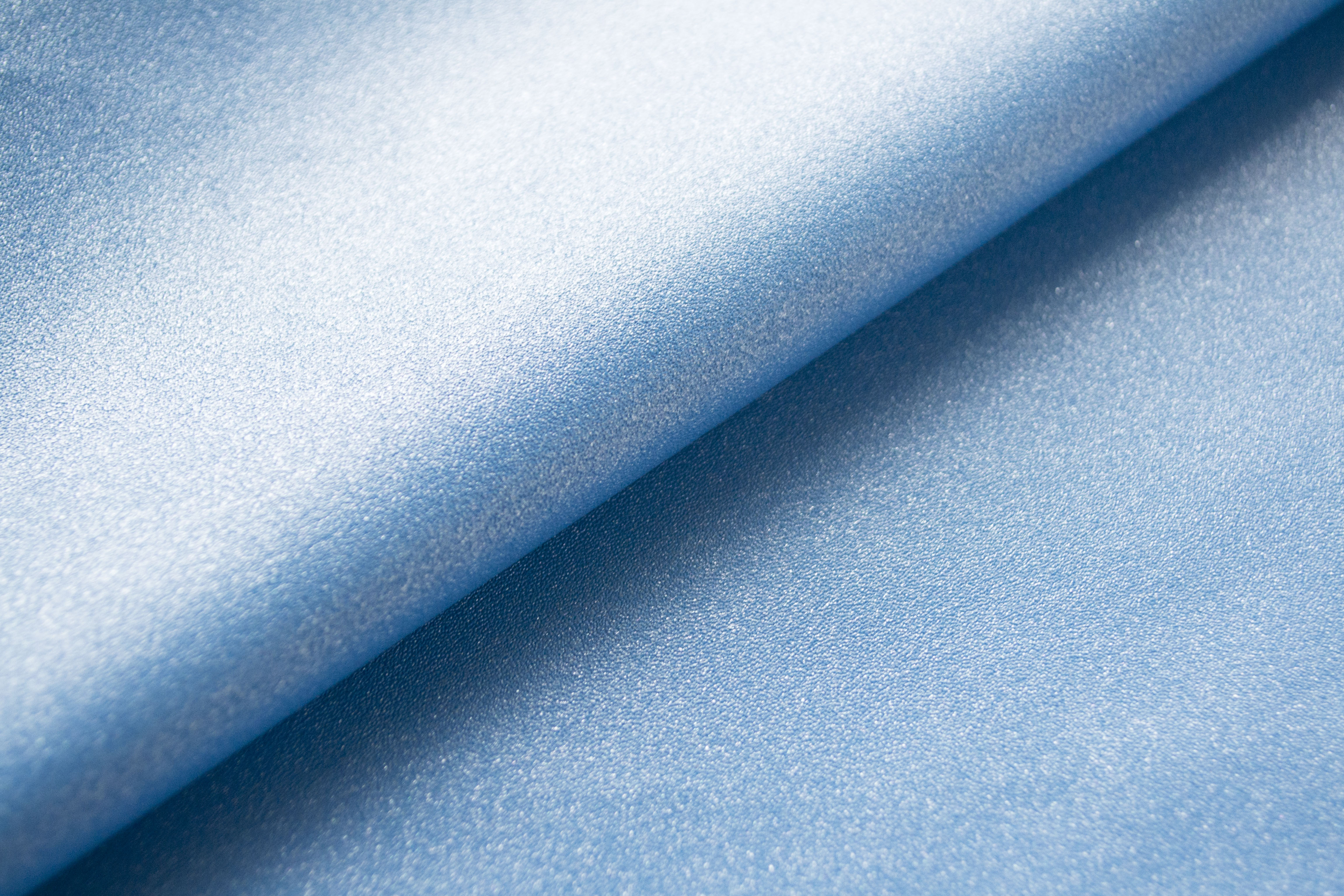 Кожзам на тканевой основе с жемчужным напылением, Синий, 46х70 см