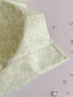 Ткань Узор из роз - светло-зеленые, 40?50 см