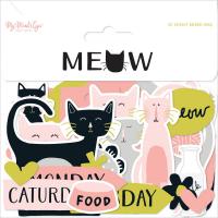 Набор высечек "Meow Mixed Bag Cardstock" от My Minds Eye