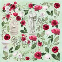10 шт! Лист для вырезания "Antique garden" 190гр, 30,5*30,5см, SS15062020-6, от Summer Studio