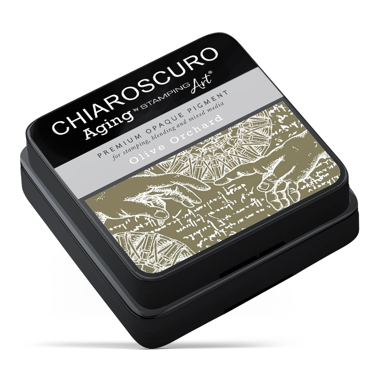 Водостойкие быстросохнущие непрозрачные чернила "Chiaroscuro" цвет Aging Olive Orchard, CiaoBella