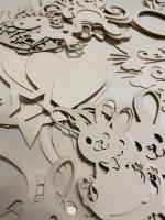 Сет заготовок для тиснения из пивного картона "Для девочек"