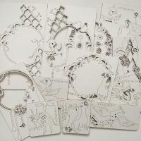 Набор чипборда "Фантастические твари", 13 шт