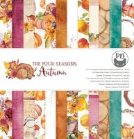 1/2 Набора двусторонней бумаги The Four Seasons - Autumn от P13, 30х30 см, 6 листов + 1 бонусный, 240 г/м