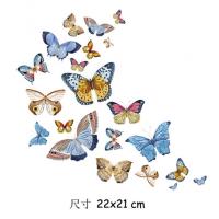 Термокартинка "Бабочки" (22*21 см)