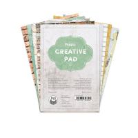 1/2 Набора фоновой бумаги CREATIVE PAD - WALL от P13, 10х15, 12 листов, 240 г/м
