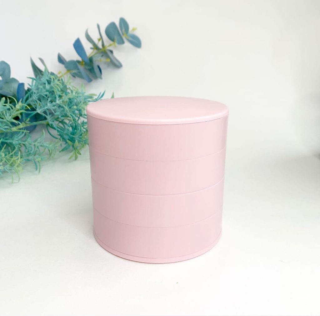 Пластиковый контейнер для хранения мелочей - Розовый