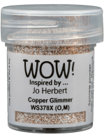 Пудра для эмбоссинга с глиттером Copper Glimmer от WOW!, размер обычный