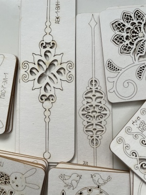 Набор фигурного картона (чипборда) "Светлая Пасха", 43 шт