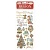 Натирки к коллекции CHRISTMAS GREETINGS от Stamperia,10х21, DFLRB36