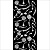 Трафарет к коллекции WELCOME HOME FLOWERS от Stamperia, 12x25 см, KSTDL78