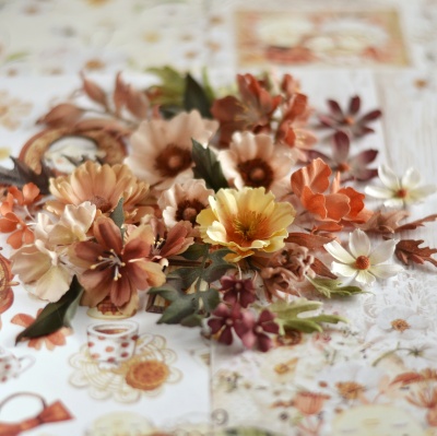 Набор цветов ручной работы от Оксаны Ваниной к коллекции Самая уютная от Summer Studio №1