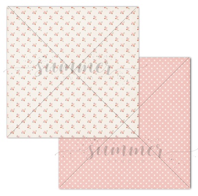 Набор двусторонней бумаги Весеннее пробуждение 190гр, 20*20см, SS17032023, от Саммер Студио (Summer Studio)