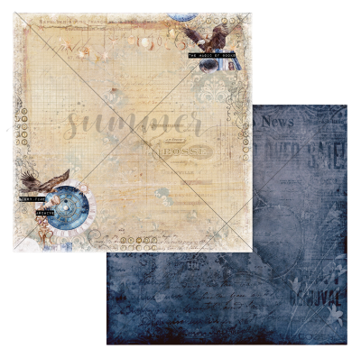 Лимитированный микс листов "Таинственная вселенная" 190гр, 30,5*30,5см, SS28122022-mix, от Summer Studio