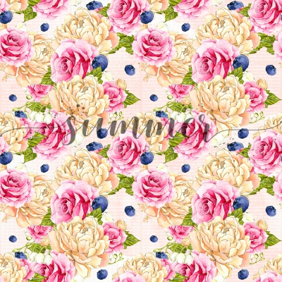 Фоновый набор двусторонней бумаги "Чаепитие" (Tea party) 20х20 см (190 г/м), от Саммер Студио (Summer Studio)