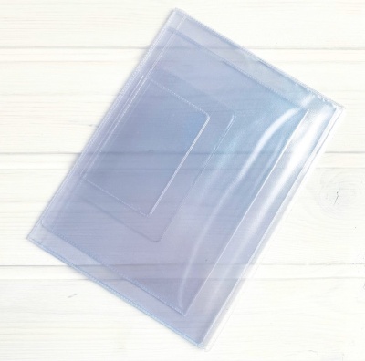 Набор вкладышей для документов формат А5 на 3 комплекта (А5+ - 3 шт и А4 - 3 шт сложены) 100 мкр, 5 штук